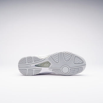 NSCC24Shoes Gilbert Netball Volt Shoe White Silver, Sole