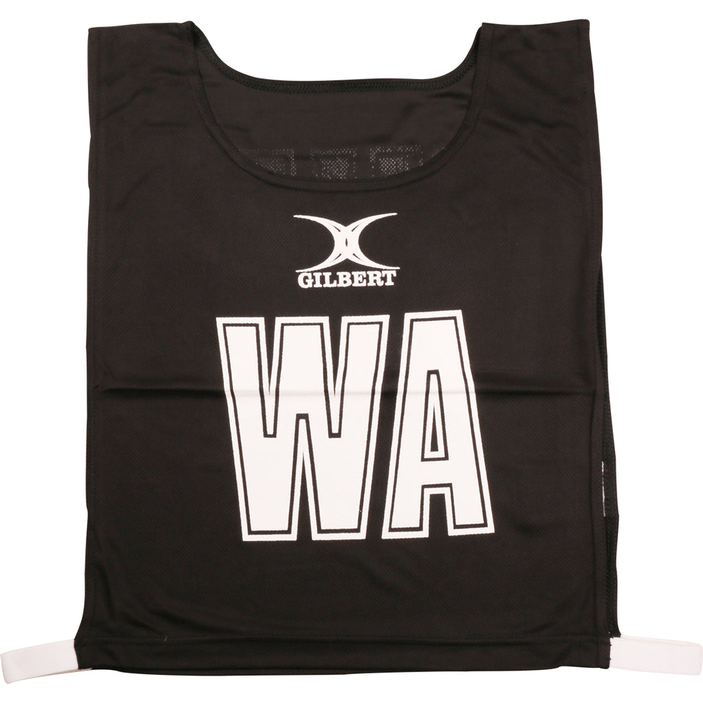 NCEB14NetballBibs Black Bib