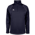 2600 RCGG18 81513505 Top Quest 2 Quarter Zip Fleece Dark Navy Front
