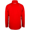 2600 RCGG18 81513605 Top Quest 2 Quarter Zip Fleece Red, Back