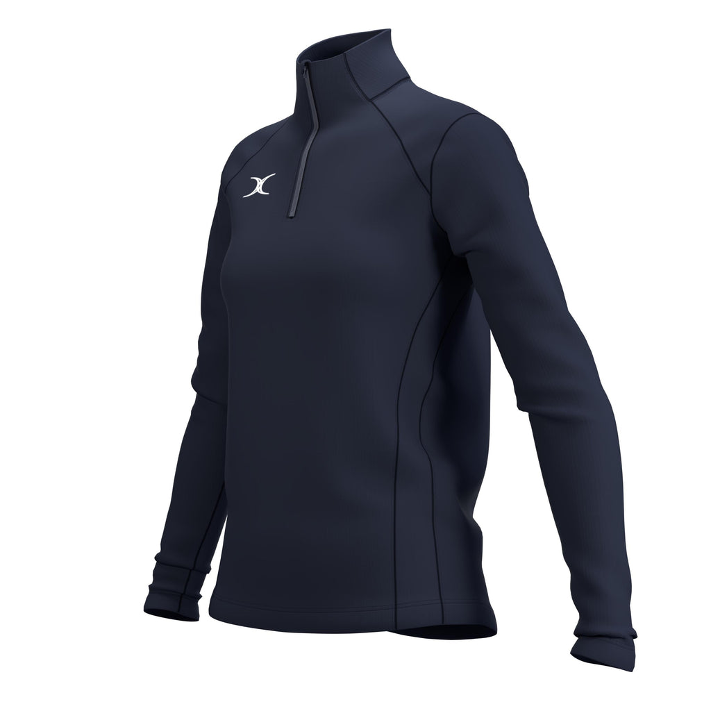 NCED26Clothing MID LAYER ATOM DARK NAVY 10-Three Quarters Left