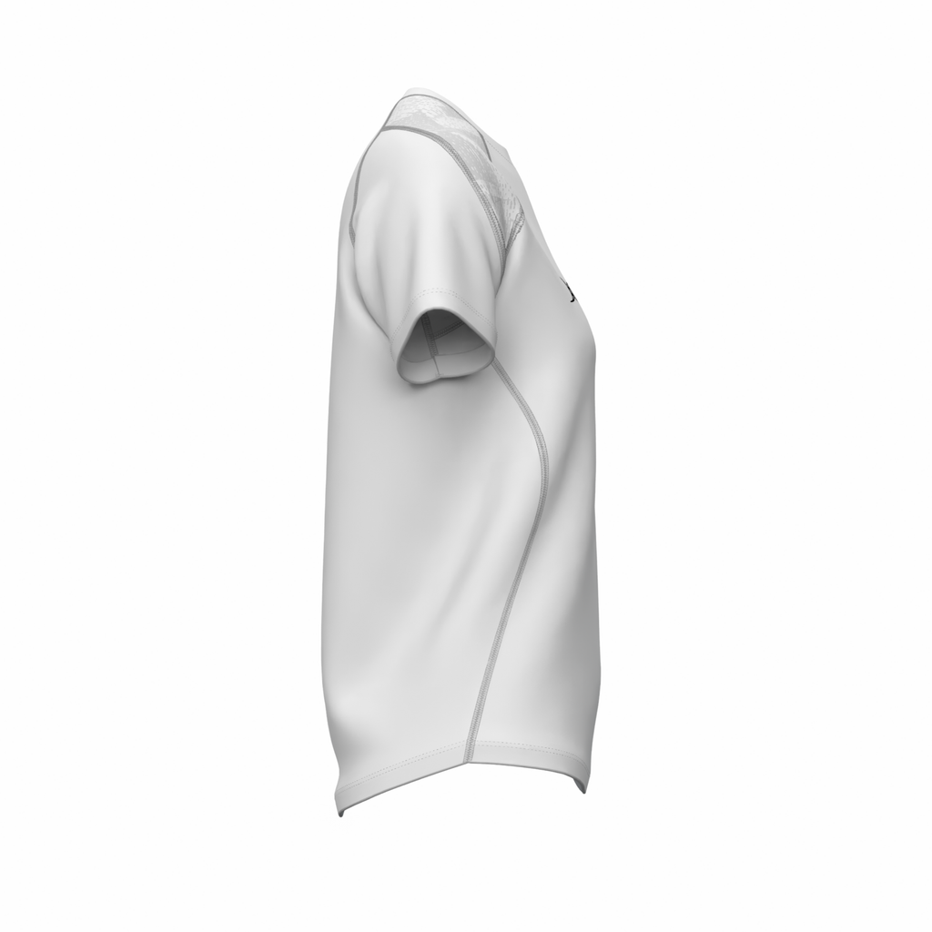 NCEE25Clothing GTS SS Tee Shirt Women's White, Right