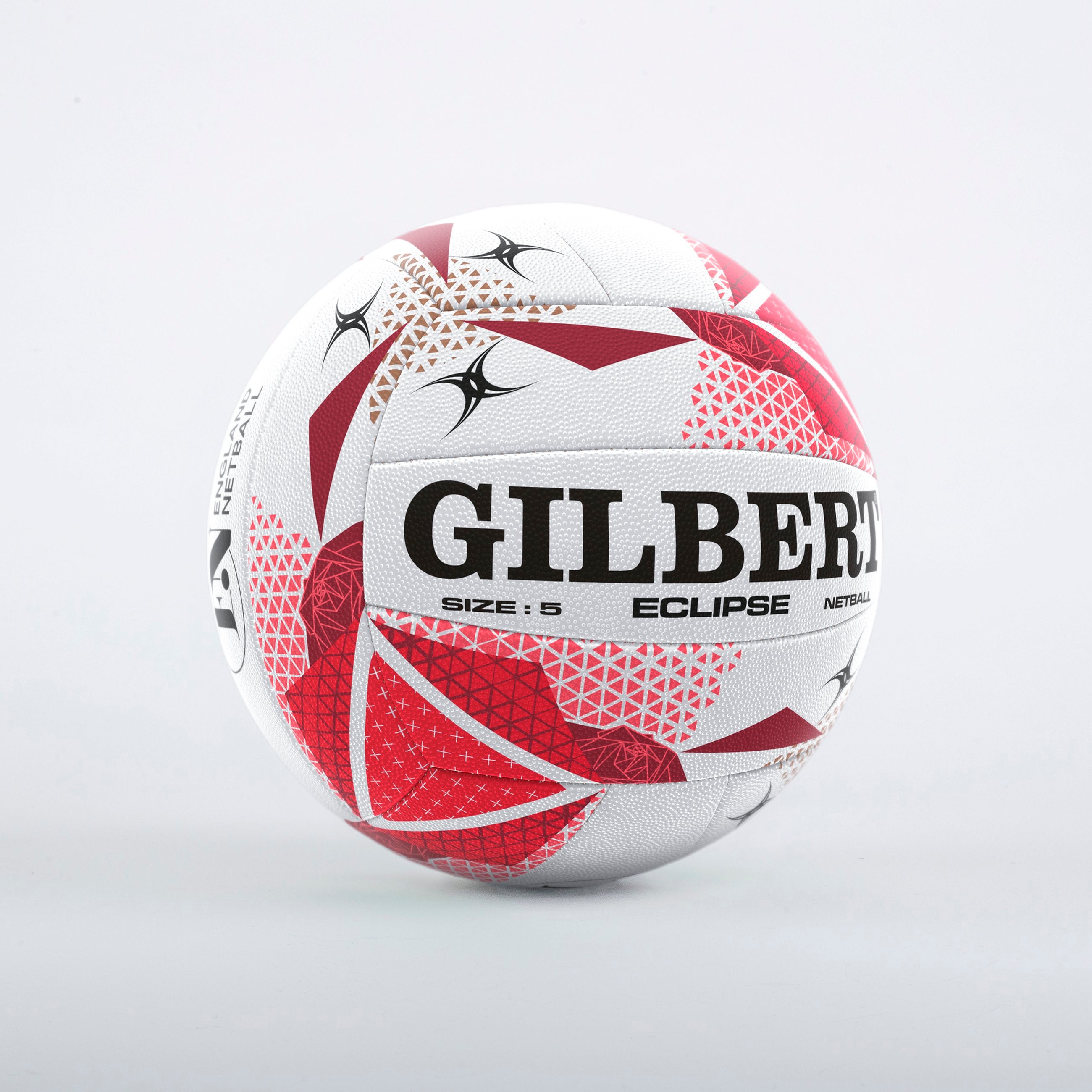 NDAD24Balls (Replica_Supporter etc) England Eclipse Netball Size 5, 0