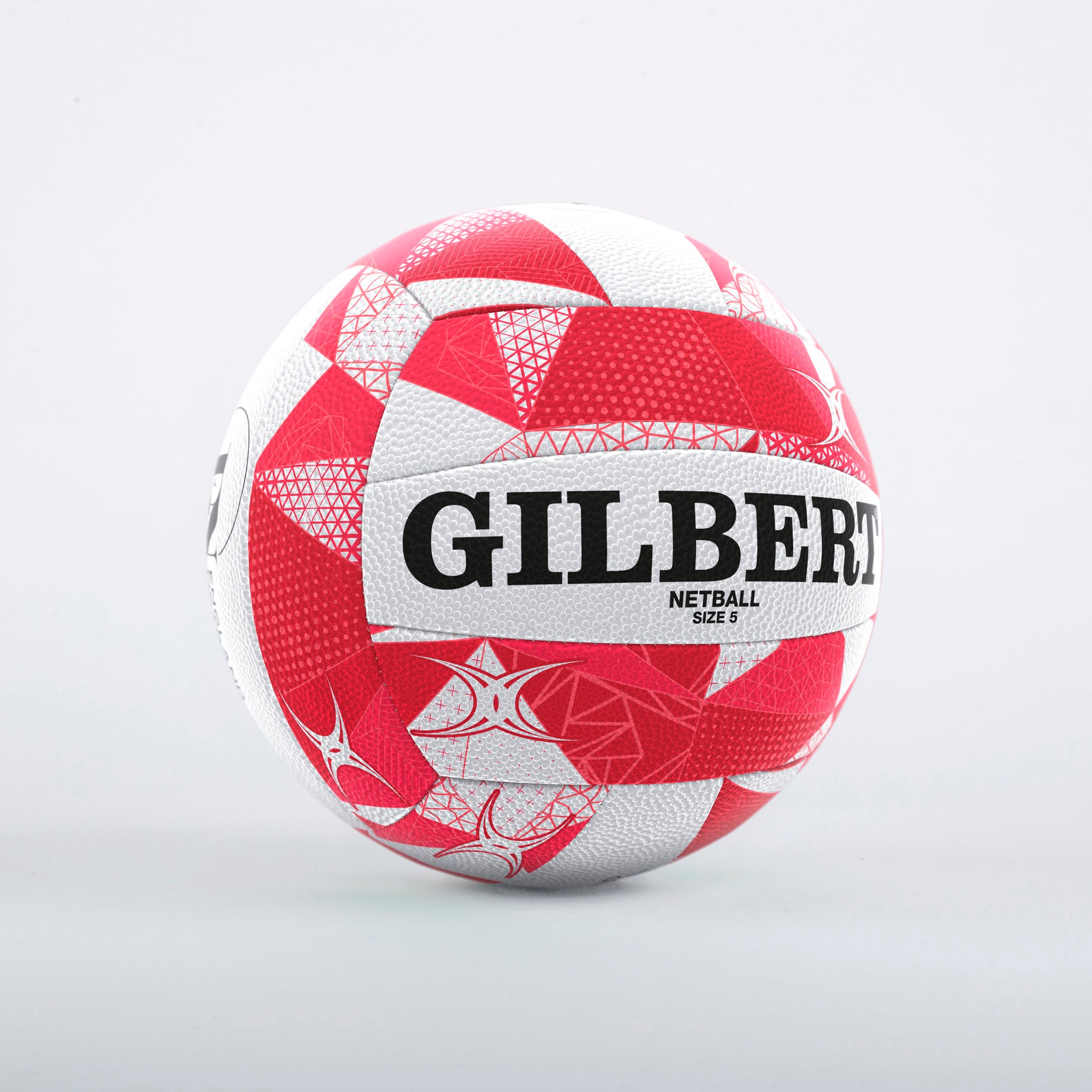 NDAE24Balls (Replica_Supporter etc) England Supporter Netball 2024 Size 5, 0