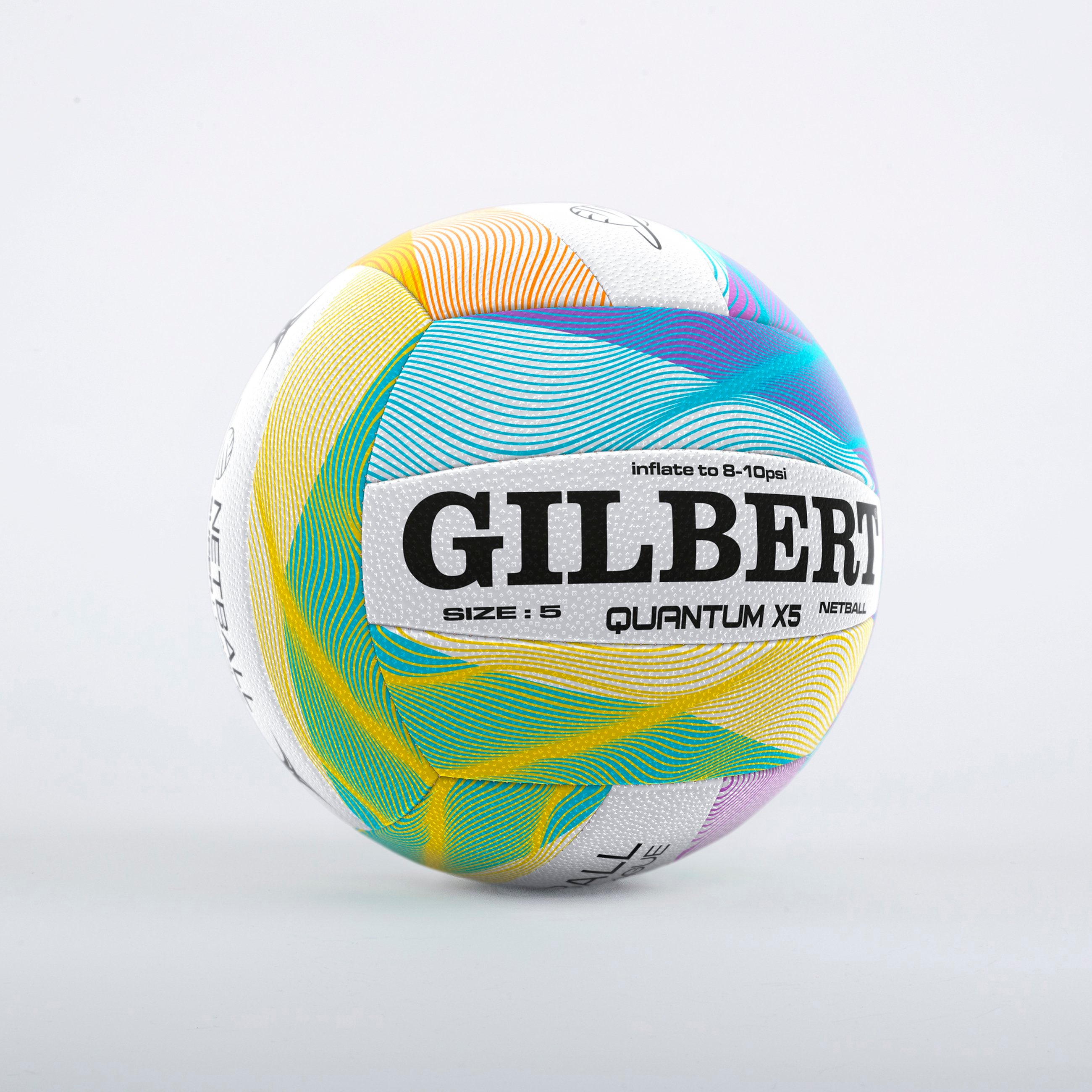 NDBB24Balls (Replica_Supporter etc) Quantum X5 Super League Netball Size 5, 5024686378425, 0