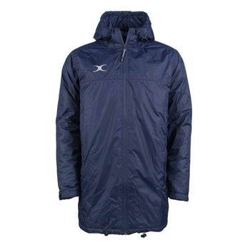 RCBB25Clothing Coaches Jacket Dark Navy Front