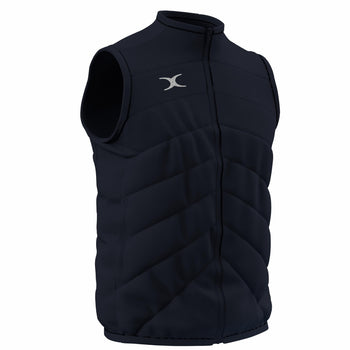RCBL26Clothing GTS Bodywarmer Dark Navy-Three Quarter Right