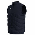 RCBL26Clothing GTS Bodywarmer Dark Navy Three Quarter Left