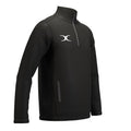 RCBS26Clothing JKT ATOM QTR ZIP BLACK M-Three Quarters Right