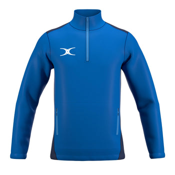 RCBS26Clothing JKT ATOM QTR ZIP ROYAL DARK NAVY M-Front