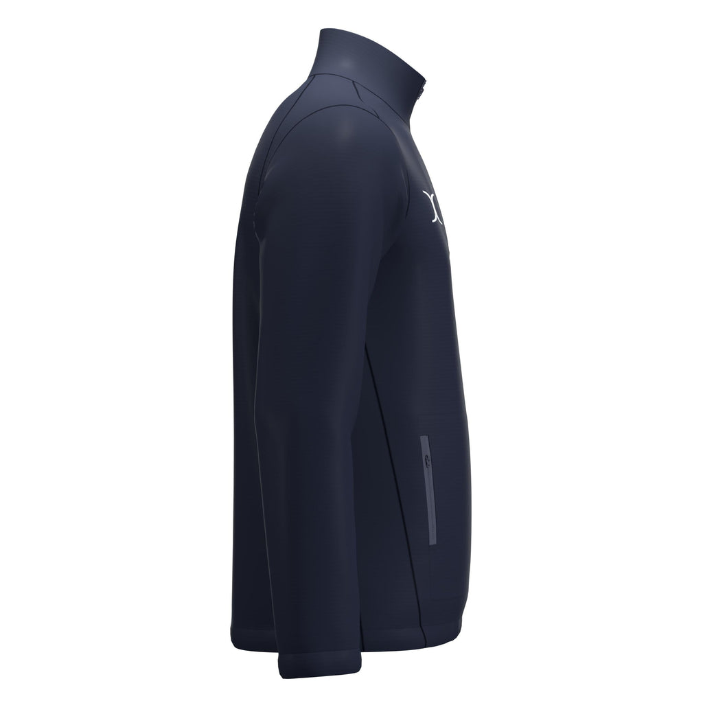 RCBT26Clothing JKT ATOM QTR ZIP DARK NAVY M-Right Side