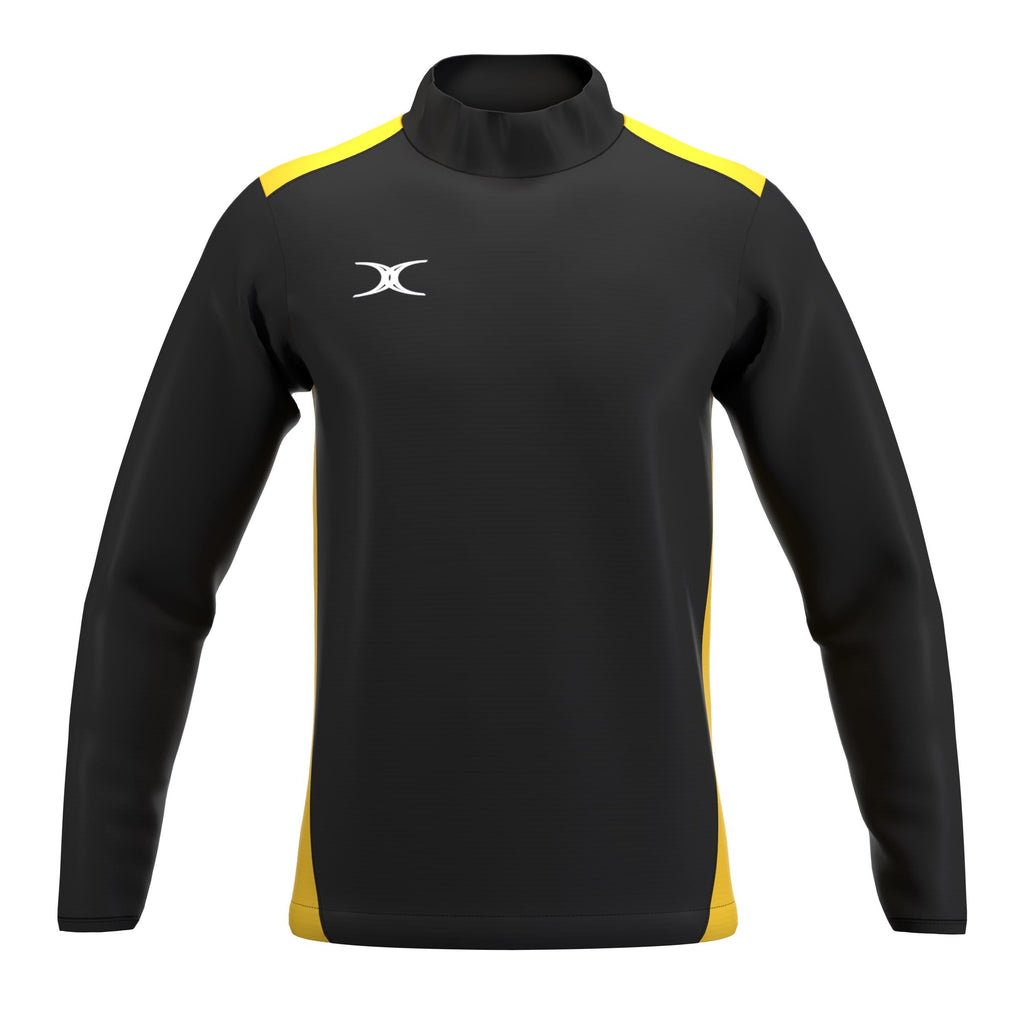 RCBW26Clothing JKT ATOM WARM UP BLACK GOLD M-Front