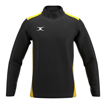 RCBW26Clothing JKT ATOM WARM UP BLACK GOLD M-Front