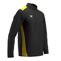 RCBW26Clothing JKT ATOM WARM UP BLACK GOLD M-Three Quarters Right