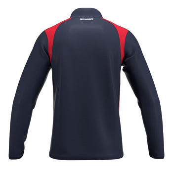 RCBX26Clothing JKT ATOM WARM UP DARK NAVY RED M-Back