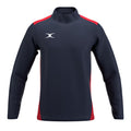 RCBX26Clothing JKT ATOM WARM UP DARK NAVY RED M-Front