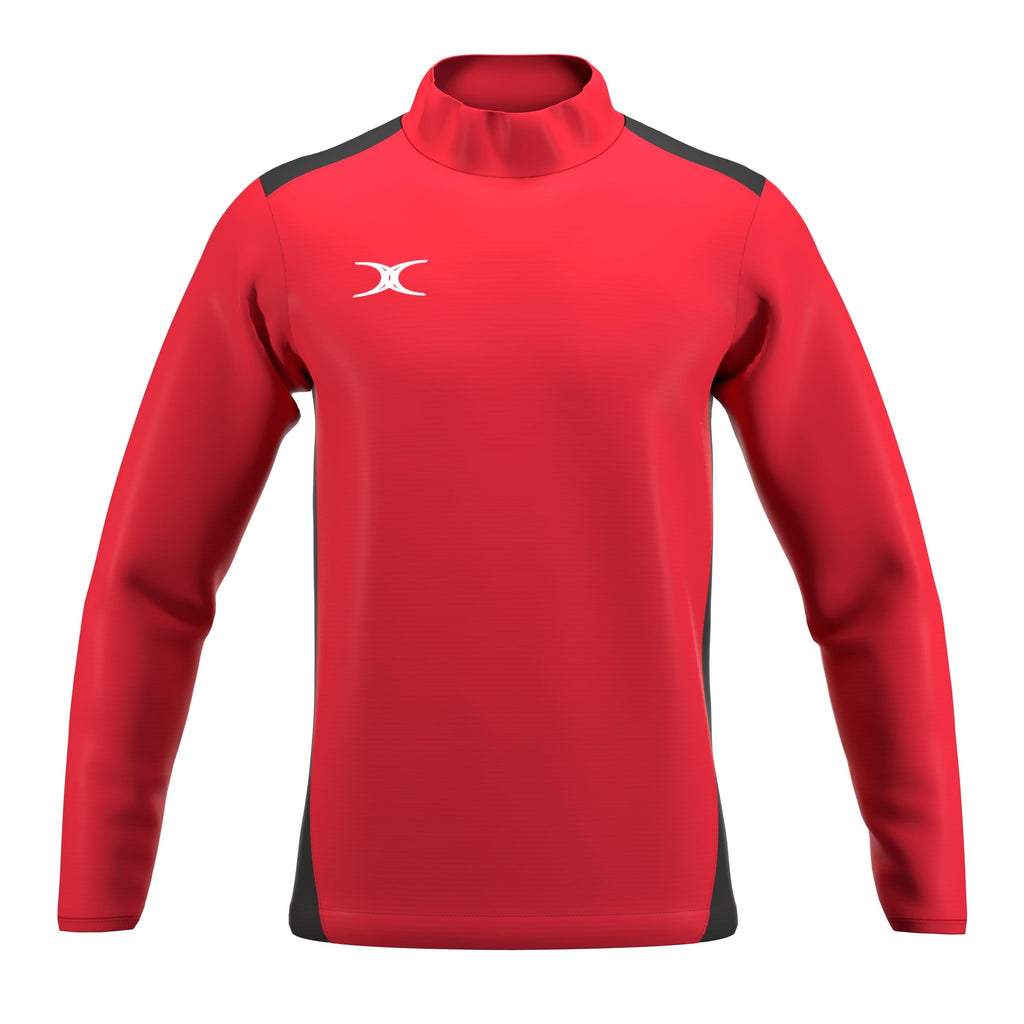 RCBX26Clothing JKT ATOM WARM UP RED BLACK M-Front