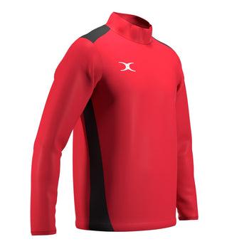 RCBX26Clothing JKT ATOM WARM UP RED BLACK M-Three Quarters Right