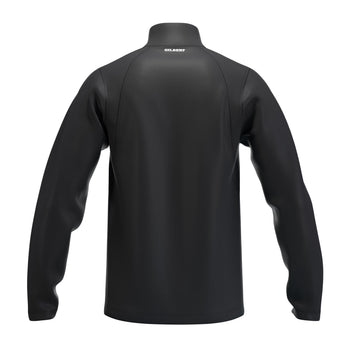 RCCC25Clothing TOP QTR ZIP FLEECE ATOM BLACK M-Back