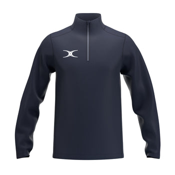 RCCC25Clothing TOP QTR ZIP FLEECE ATOM DARK NAVY M-Front