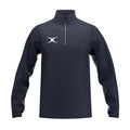 RCCD25Clothing TOP QTR ZIP FLEECE ATOM DARK NAVY M-Front
