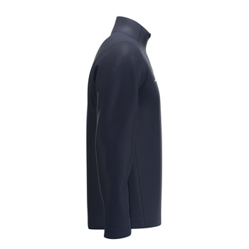 RCCD25Clothing TOP QTR ZIP FLEECE ATOM DARK NAVY M-Right Side