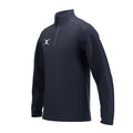 RCCD25Clothing TOP QTR ZIP FLEECE ATOM DARK NAVY M-Three Quarter Left