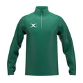 RCCD25Clothing TOP QTR ZIP FLEECE ATOM GREEN M-Front
