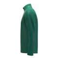 RCCD25Clothing TOP QTR ZIP FLEECE ATOM GREEN M-Left Side
