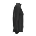 RCCE25Clothing TOP QTR ZIP FLEECE ATOM BLACK WOMEN 10-Right Side