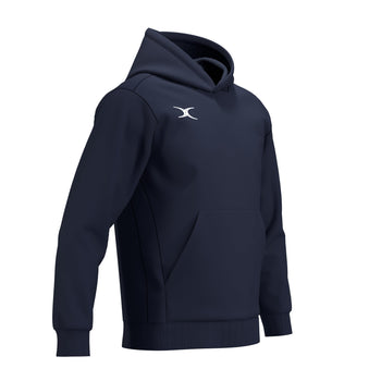 RCCO26Clothing TOP HOODIE ATOM DARK NAVY 9-10-Three Quarters Left