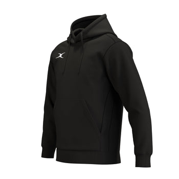 RCCP26Clothing TOP HOODIE ATOM BLACK M-Three Quarters Right