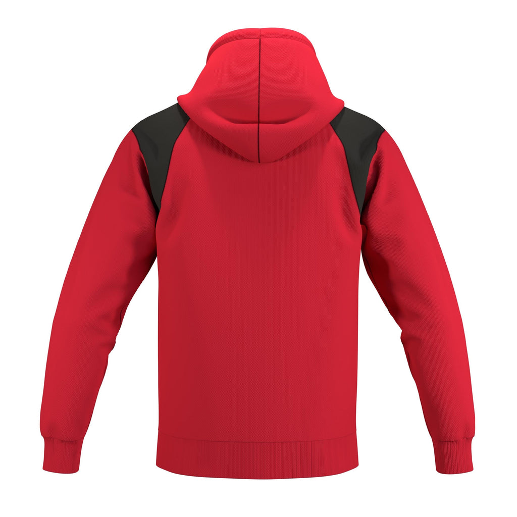 RCCP26Clothing TOP HOODIE ATOM RED BLACK M-Back