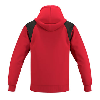 RCCP26Clothing TOP HOODIE ATOM RED BLACK M-Back