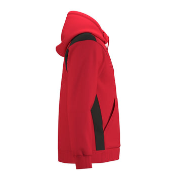 RCCP26Clothing TOP HOODIE ATOM RED BLACK M-Right Side