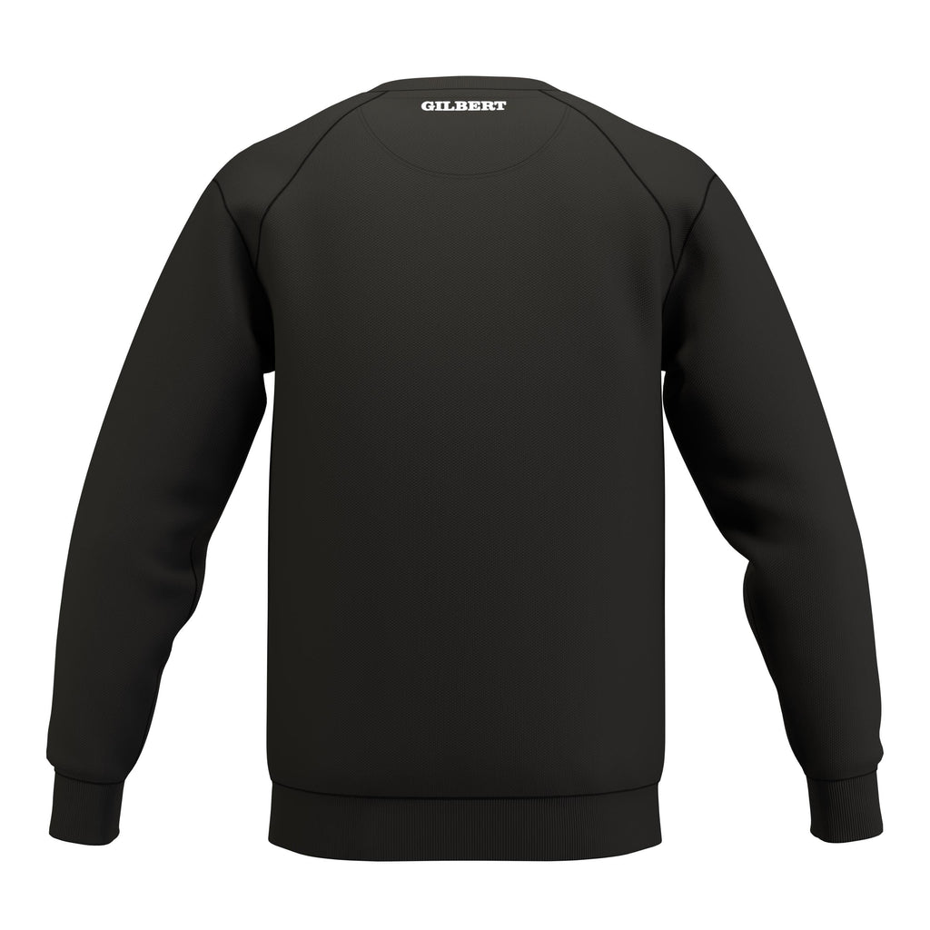 RCCU26Clothing TOP SWEAT ATOM BLACK M-Back