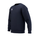 RCCV26Clothing TOP SWEAT ATOM DARK NAVY M-Three Quarters Left