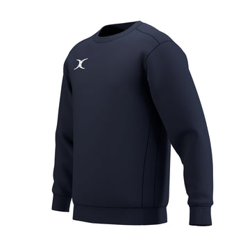 RCCV26Clothing TOP SWEAT ATOM DARK NAVY M-Three Quarters Left