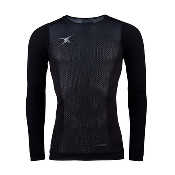 RCFL24Clothing MZ Baselayer Pro Black LS Front