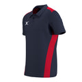 RCFL26Clothing POLO SHORT SLEEVE ATOM DARK NAVY RED M-Three Quarters Left