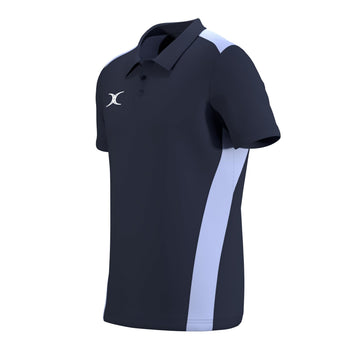 RCFL26Clothing POLO SHORT SLEEVE ATOM DARK NAVY SK M-Three Quarters Left