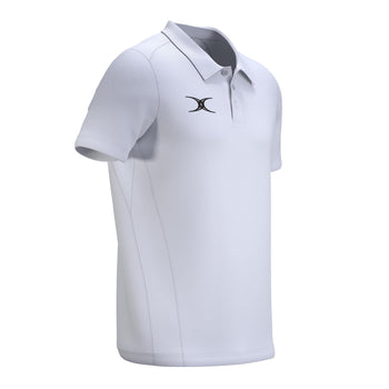 RCFL26Clothing POLO SHORT SLEEVE ATOM WHITE M-Three Quarters Right
