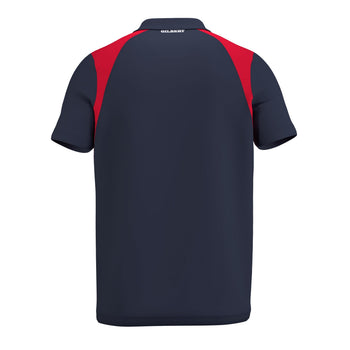 RCFM26Clothing POLO SHORT SLEEVE ATOM DARK NAVY RED M-Back