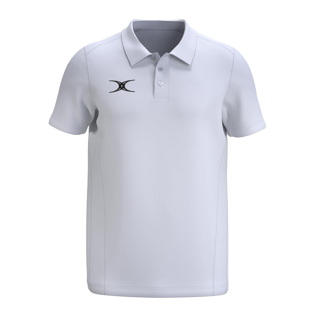 RCFM26Clothing POLO SHORT SLEEVE ATOM WHITE M-Front