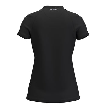RCFN26Clothing POLO SHORT SLEEVE ATOM BLACK WOMEN 10-Back