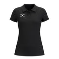 RCFN26Clothing POLO SHORT SLEEVE ATOM BLACK WOMEN 10-Front
