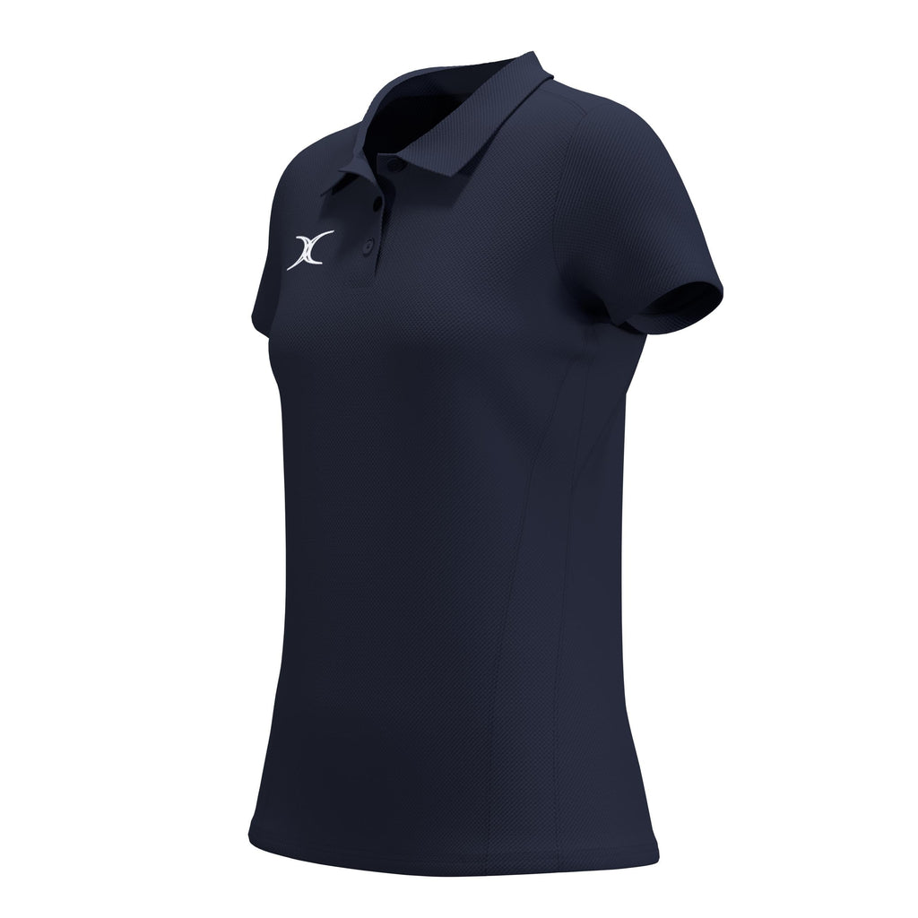 RCFN26Clothing POLO SHORT SLEEVE ATOM DARK NAVY WOMEN 10-Three Quarters Left