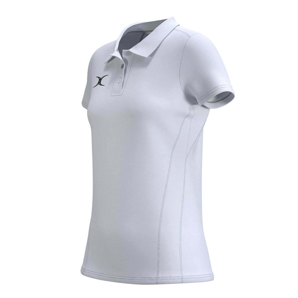 RCFN26Clothing POLO SHORT SLEEVE ATOM WHITE WOMEN 10-Three Quarters Left