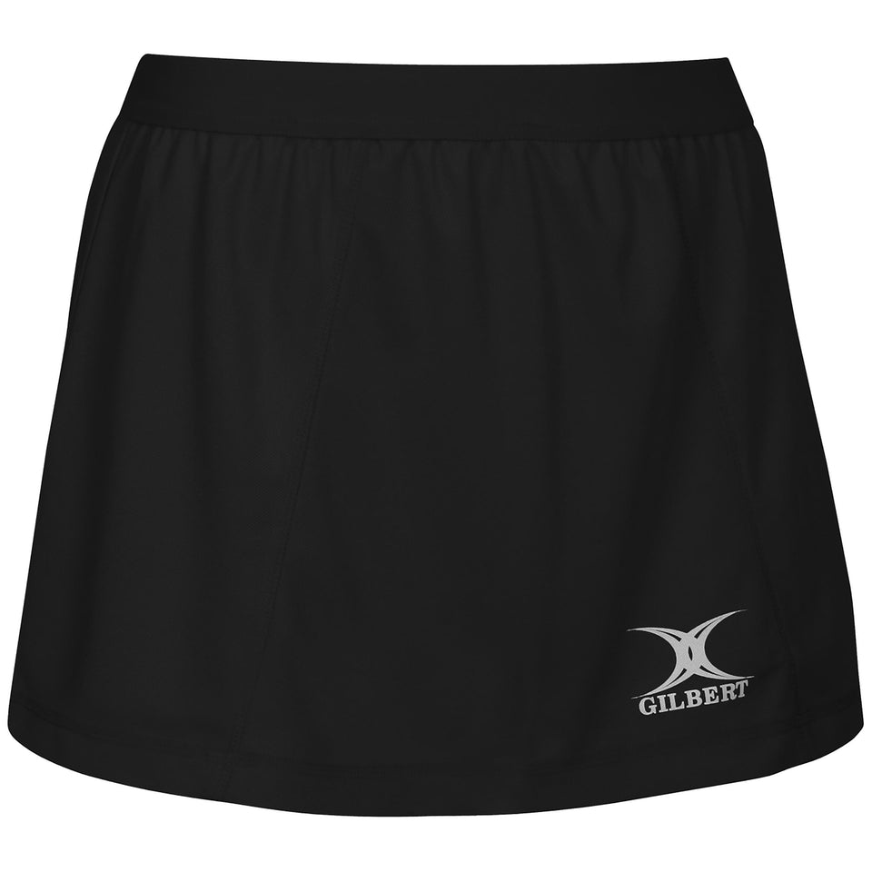 GILBERT Blaze Skort Da Netball Donna, Con Pantaloncini Interni E Cintura Elastica