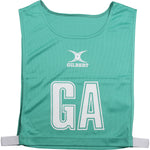 NCEC14NetballBibs Green High 5 Bib